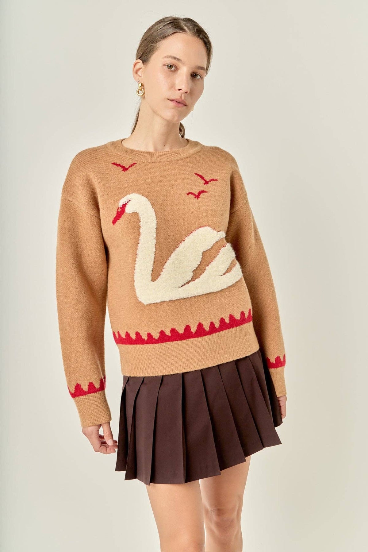 English Laundry Sweater: CAMEL
