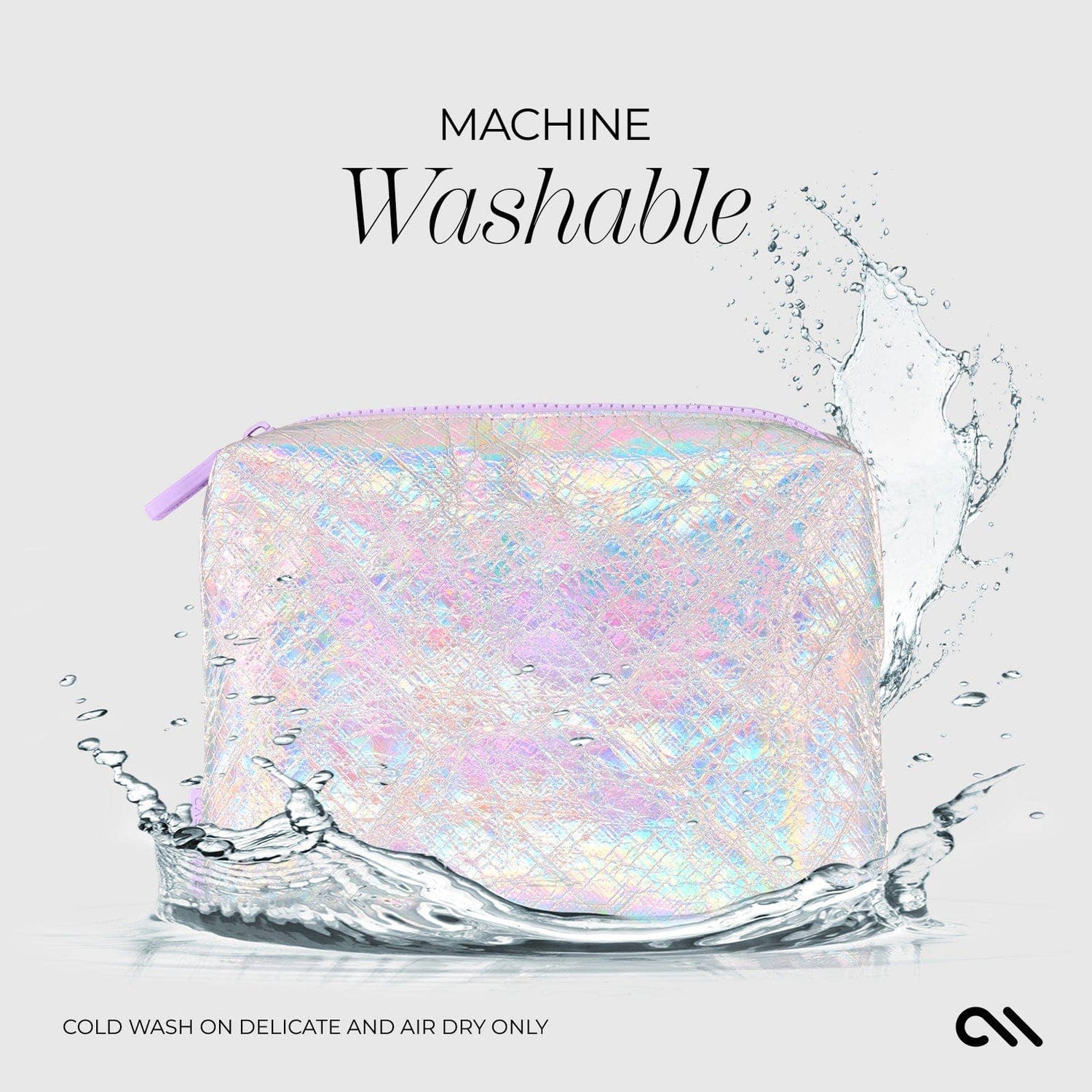 Case-Mate Soap Bubble™ Crinkle Makeup Bag: Soap Bubble™
