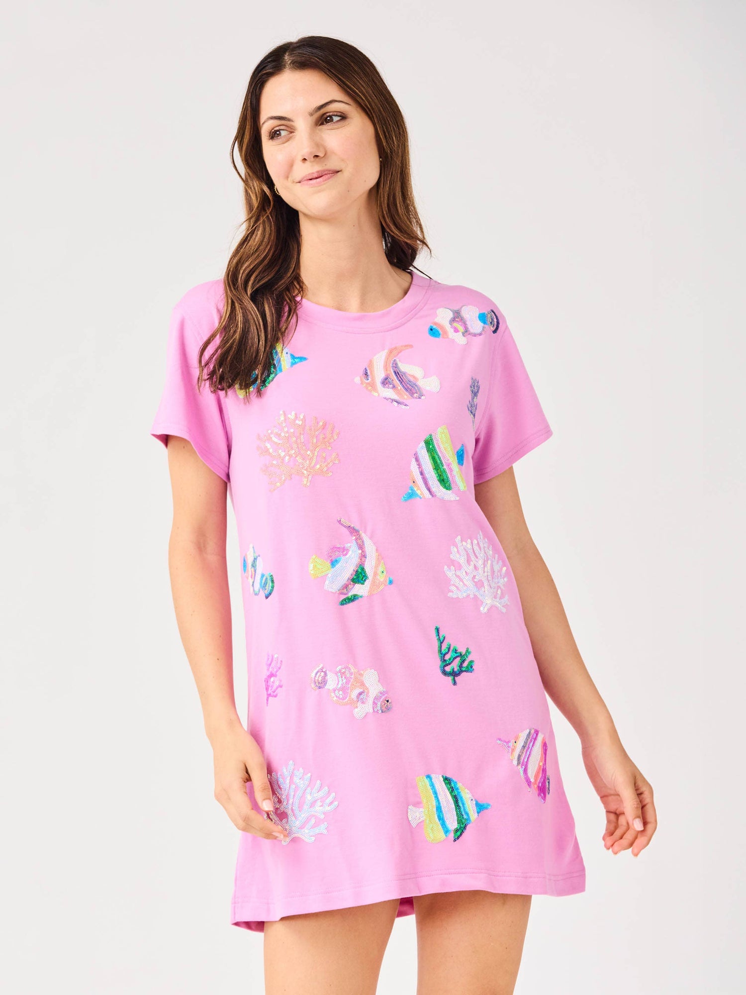 Mary Square Anna Sequin Dress ships 12/2/25