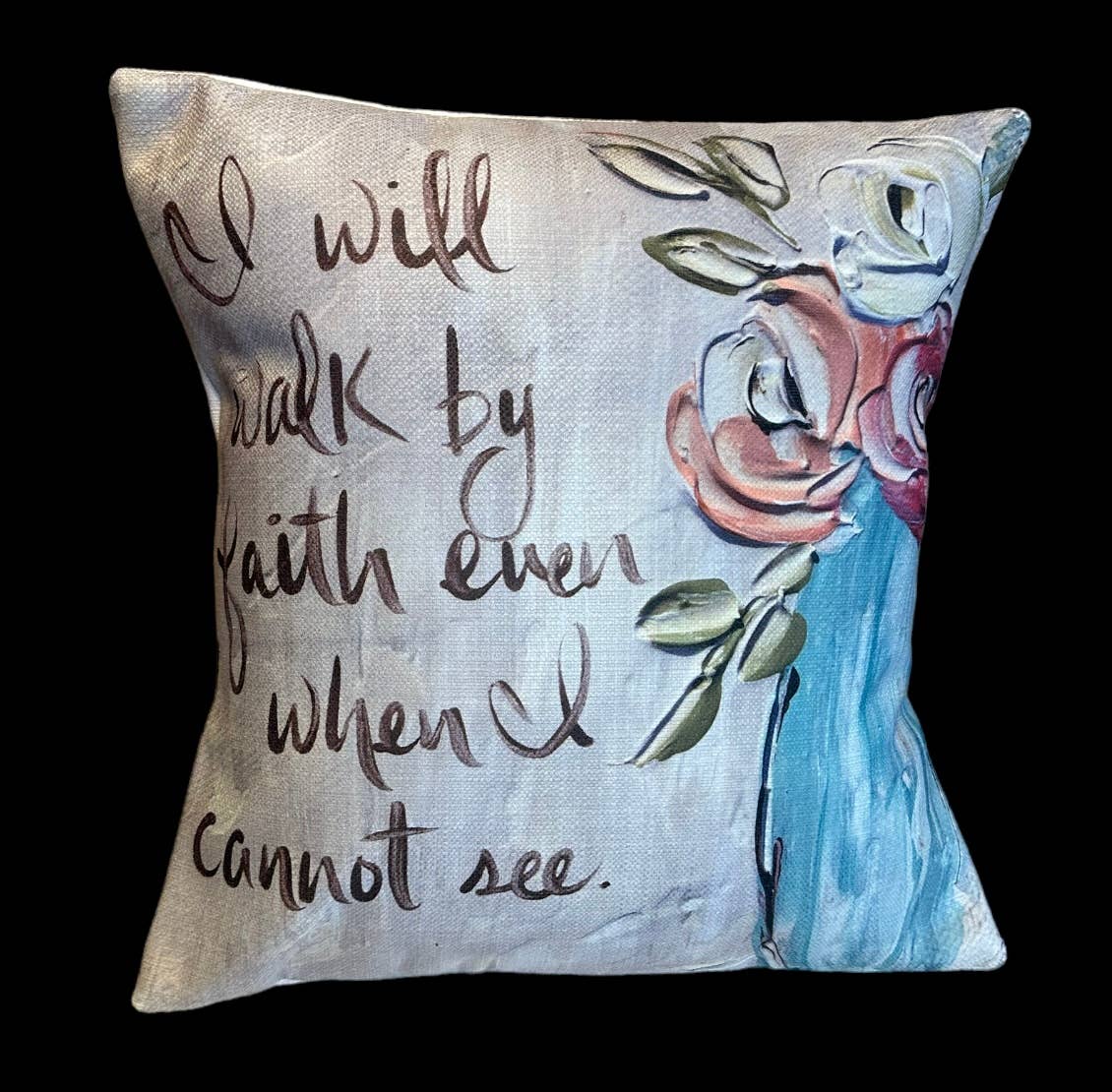 GA I will walk Pillow