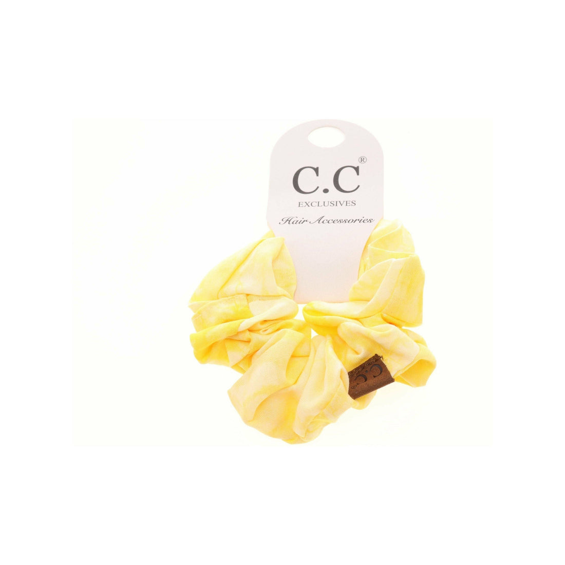 Tie Dye Scrunchie SCTD03: Yellow