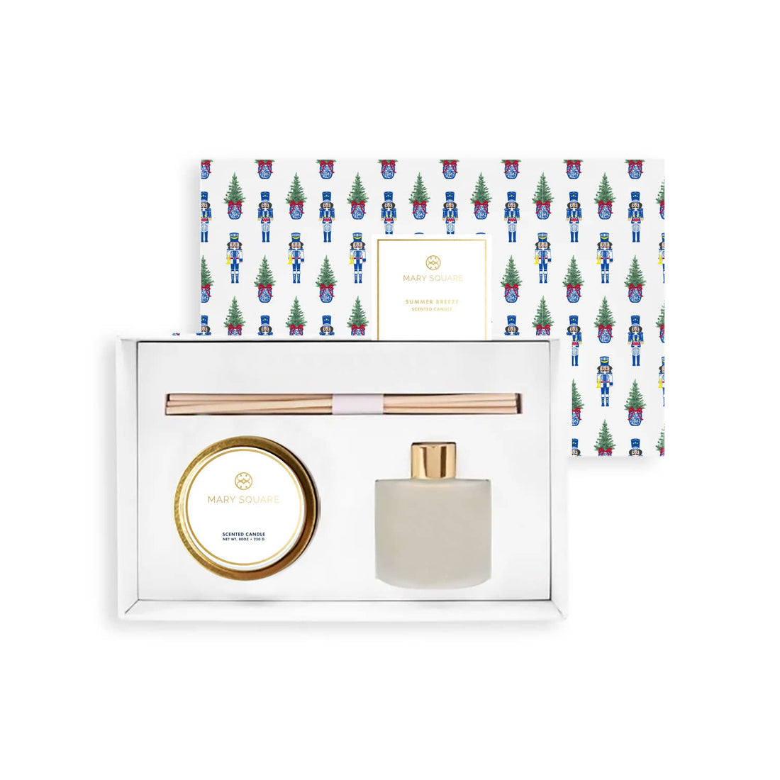 Candle Reed Diffuser Set Vanilla Spice