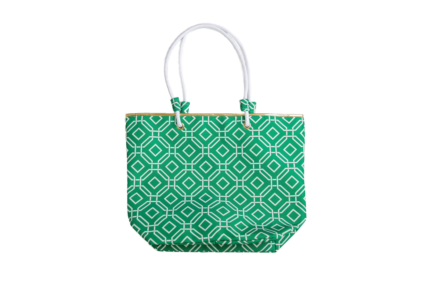 Catalina Tote Bag : Pink Damask
