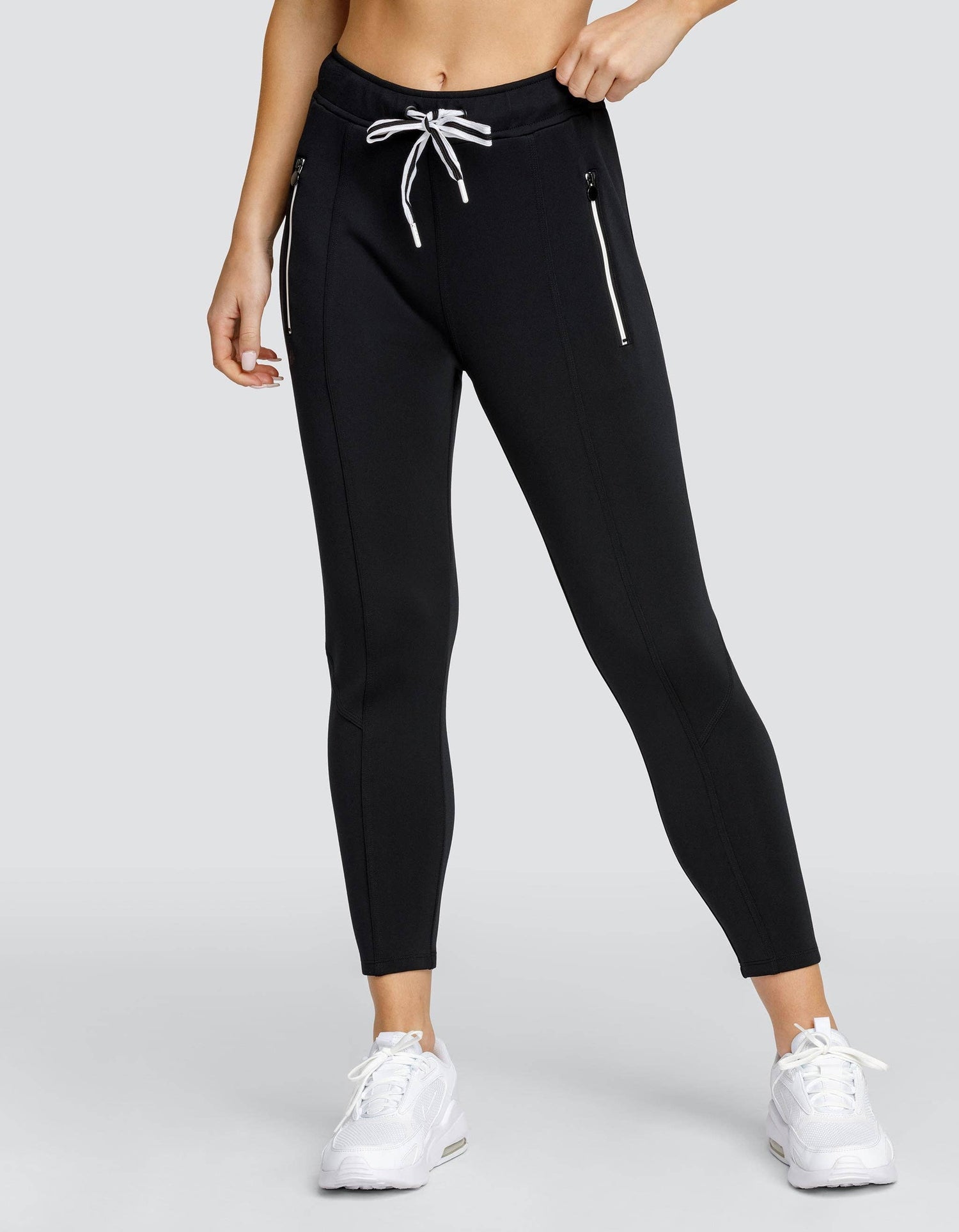 ELEANOR MID-RISE JOGGER - ONYX BLACK: Small