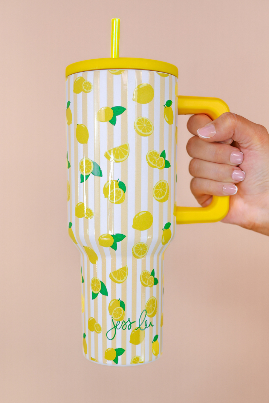 Lemon Drop Tumbler: Yellow