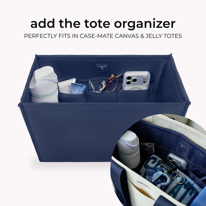 Case-Mate Something Navy Twilly Jelly Tote Bag