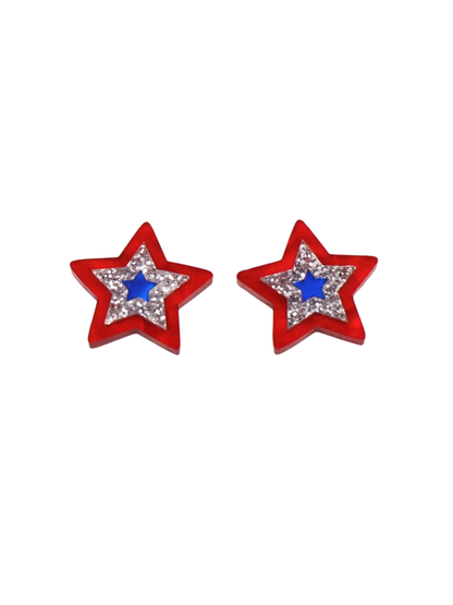 Independence Start Stud Earring