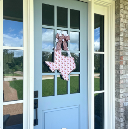 Queen of Aggieland (Pattern)- Door Hanger: Yes, please include the bow