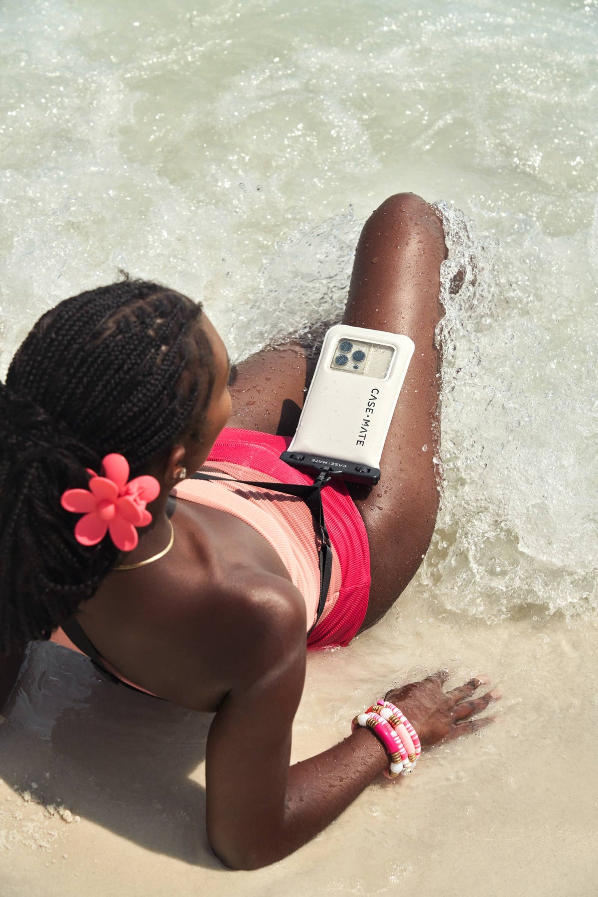 Case-Mate Waterproof Floating Phone Pouch: Iridescent