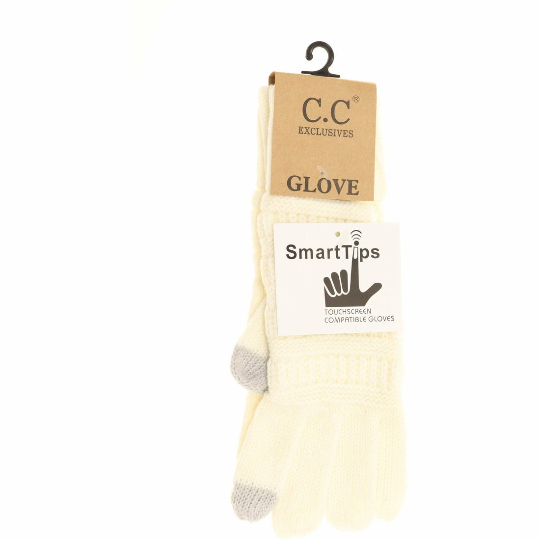 Solid Cable Knit CC Women&