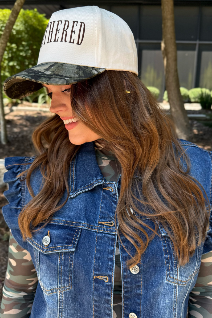 Unbothered Hat by Jess Lea: Camo