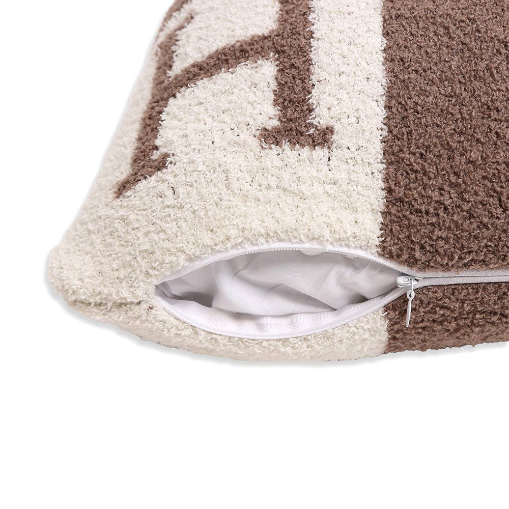 H Patterned Cushion Cover / Pillow Case
: Blue