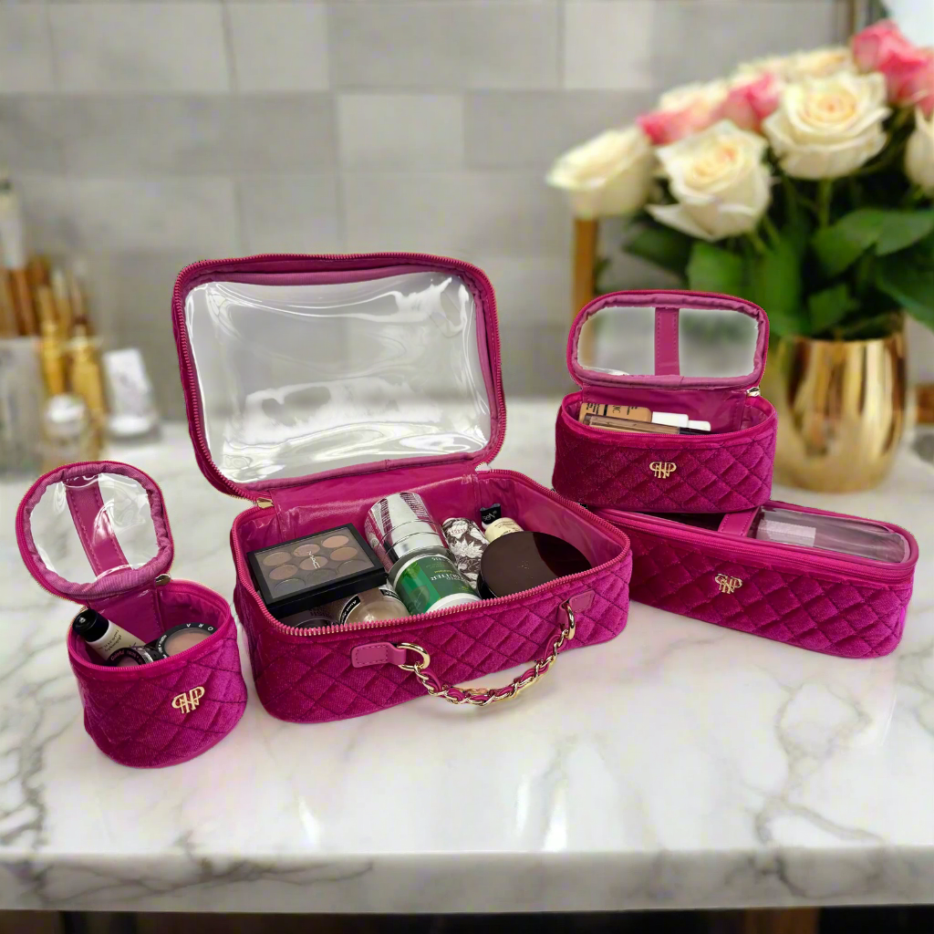 Trio Jet Setter - Fuchsia Velvet