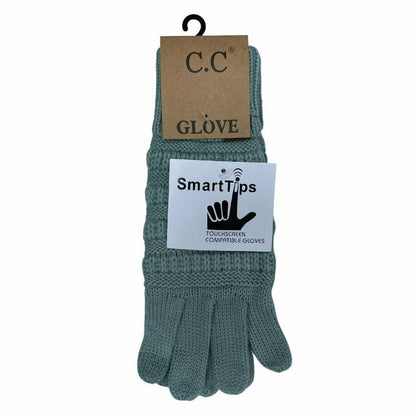 Solid Cable Knit CC Women&