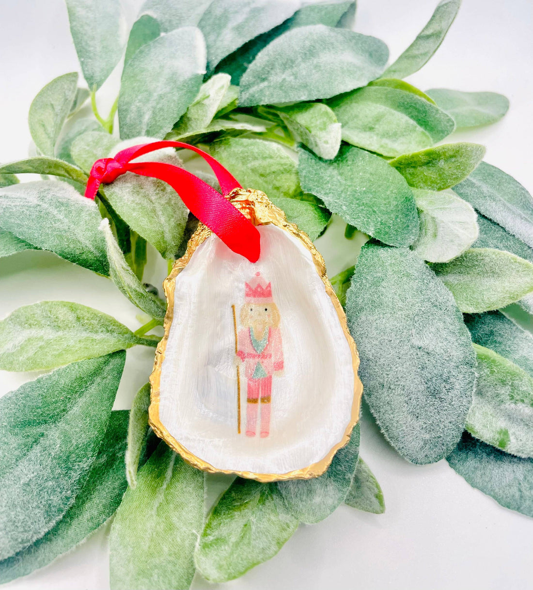 Nutcracker Ornament, Pink