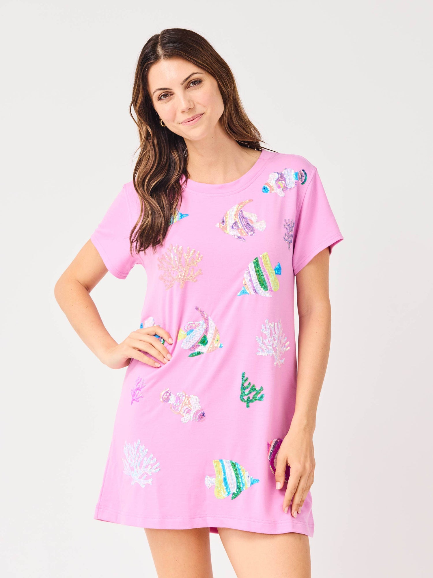 Mary Square Anna Sequin Dress ships 12/2/25