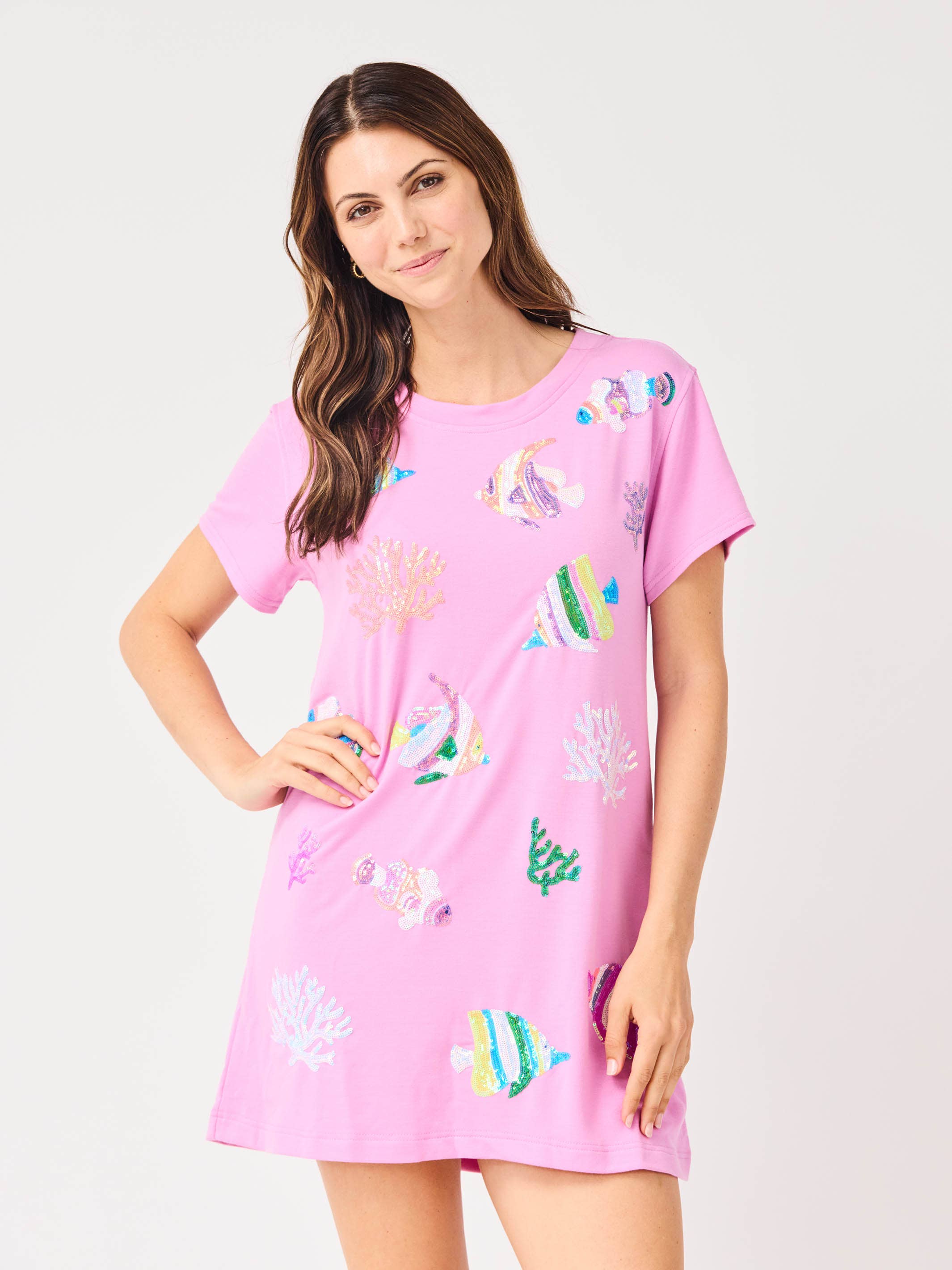 Mary Square Anna Sequin Dress ships 12/2/25