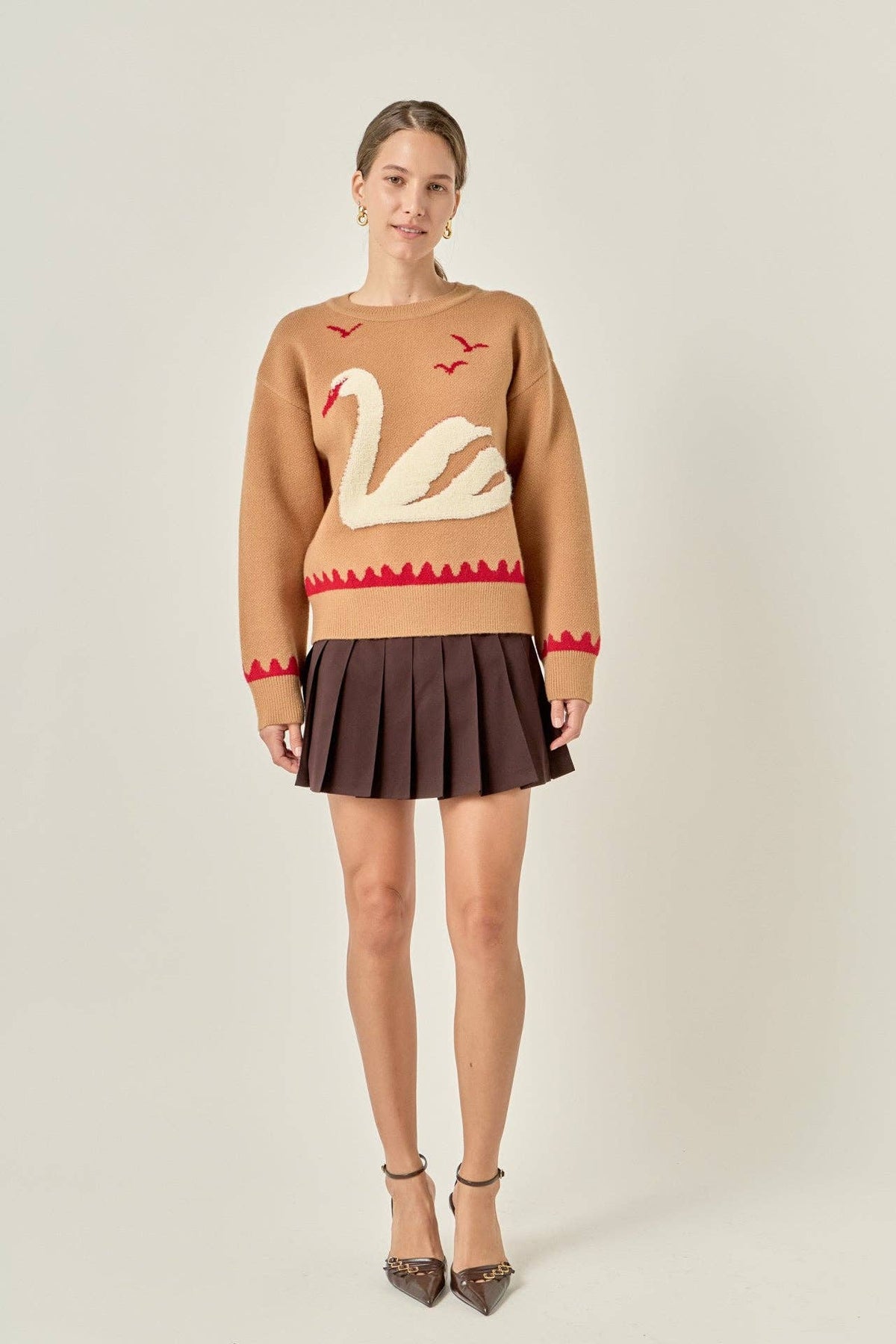 English Laundry Sweater: CAMEL