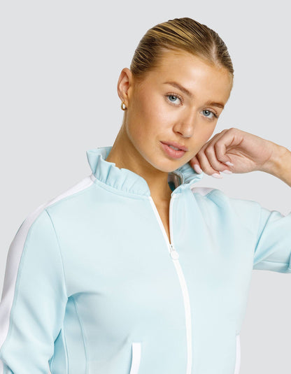 Spin-it POPPI ZIP FRONT JACKET - BLUE GLOW: Small