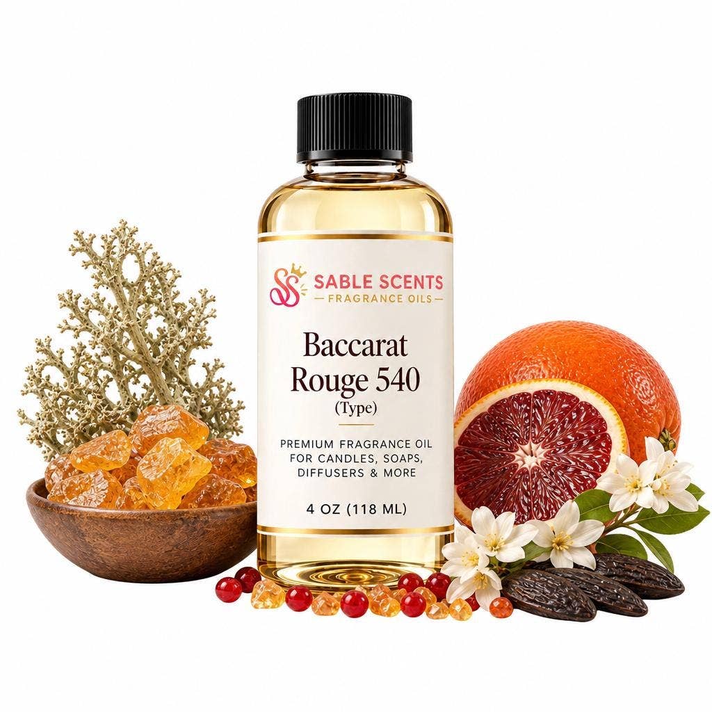 Baccarat Rouge (Type) Fragrance Oil: 4 oz