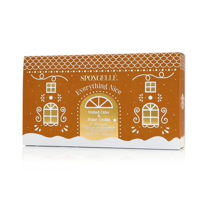Everything Nice Gingerbread Holiday Gift Set Christmas Gift by Spongellé