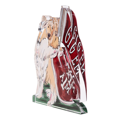 Texas A&amp;M Reveille Acrylic Stand