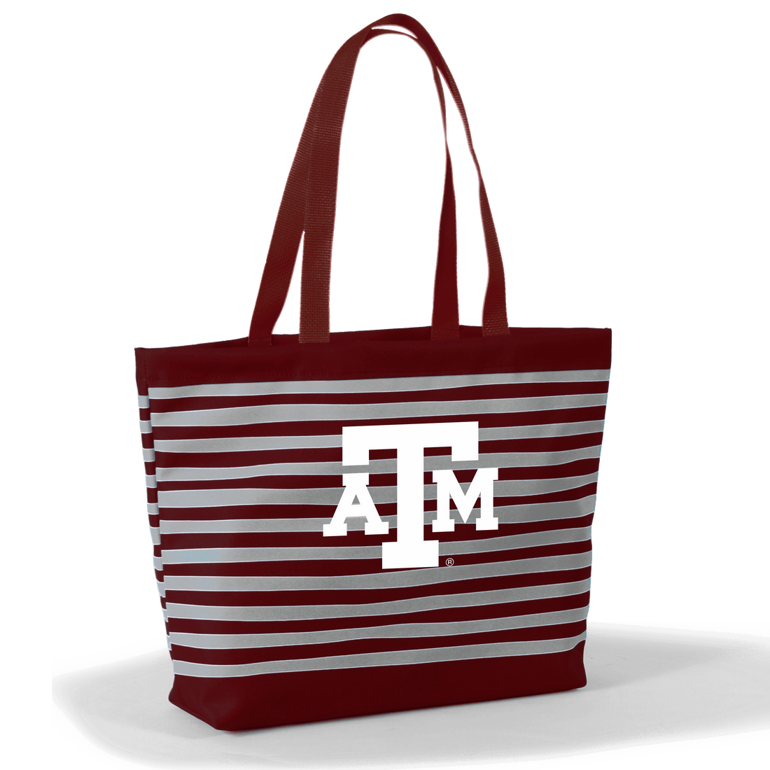 Texas A&amp;M Tatum Tote Wavy Striped Tote  by Desden: Default Value
