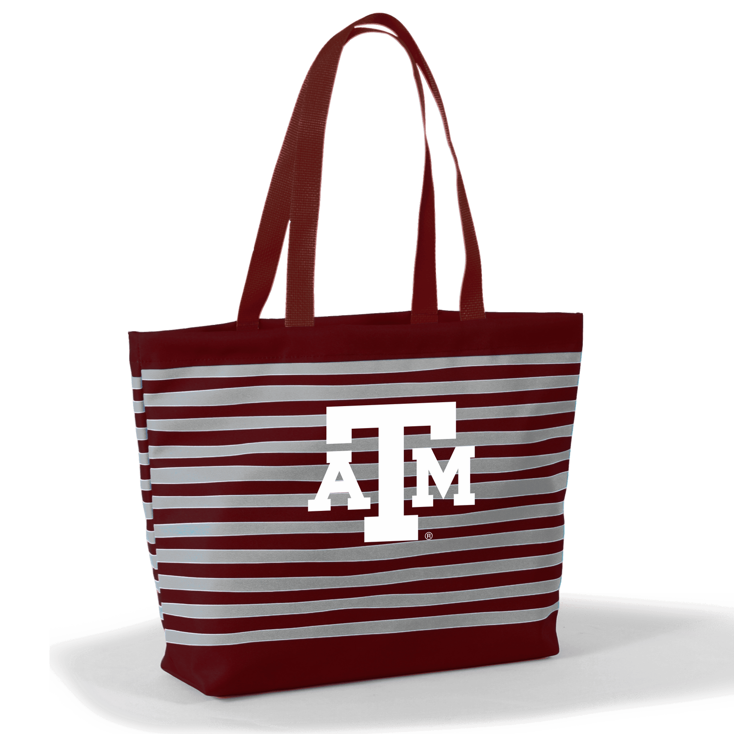 Texas A&amp;M Tatum Tote Wavy Striped Tote  by Desden: Default Value
