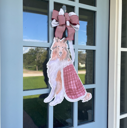 Queen of Aggieland- Door Hanger: Yes, please include the bow