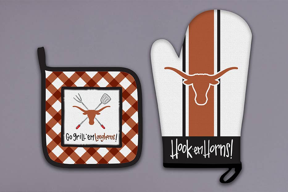 TX MITT POT Holder SET