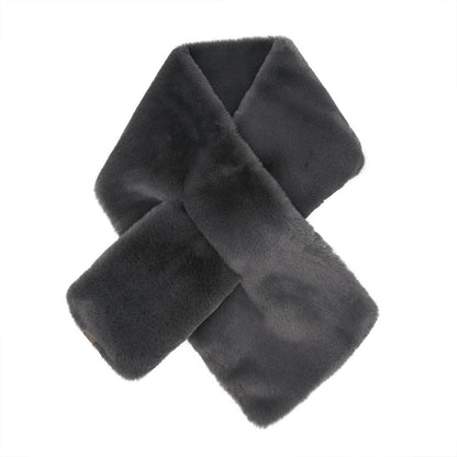Faux Fur C.C Scarf SFE0140: Camel