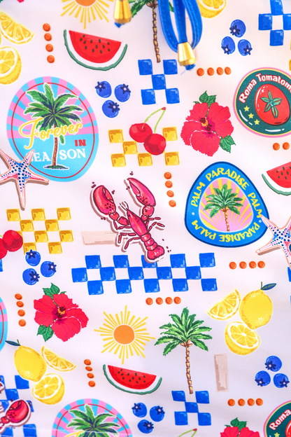 Amalfi Mood Skort: Multi / Small