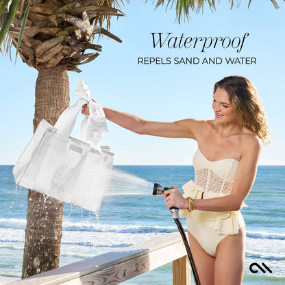 Case-Mate Ivory Pearl Bow Jelly Tote Bag Bride