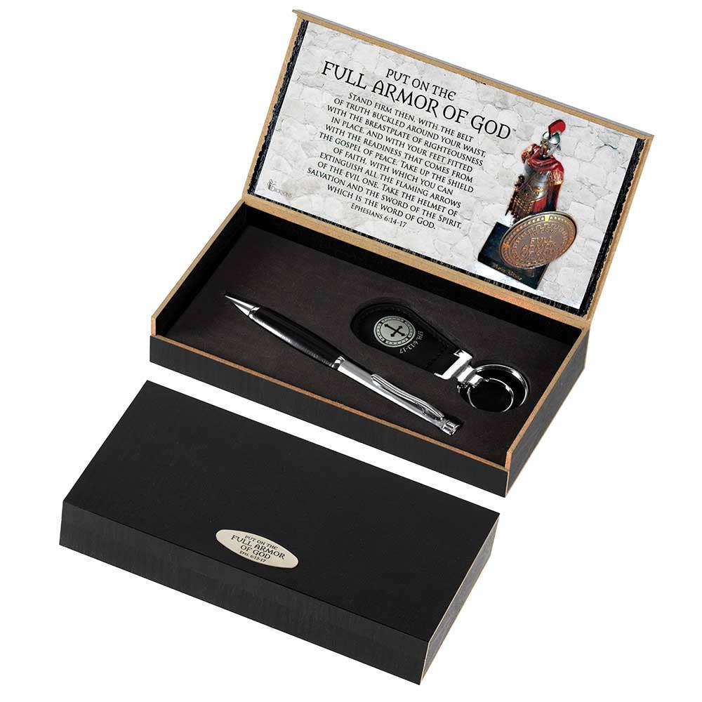 PEN/KEY ARMOR OF GOD METAL/VINYL