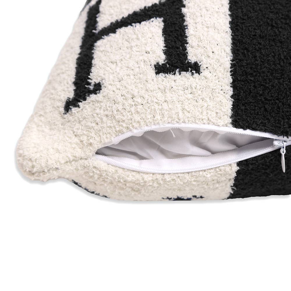 H Patterned Cushion Cover / Pillow Case
: Blue