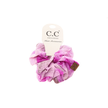 C.C Tie Dye Scrunchie: Sky Blue