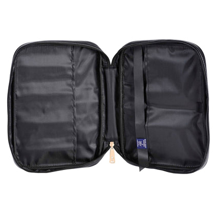 White Dove -Bible Cover Grace &amp; Knowledge Black XL