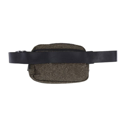 Glitter Mesh C.C Belt Bag BGS0062: Smoky Topaz