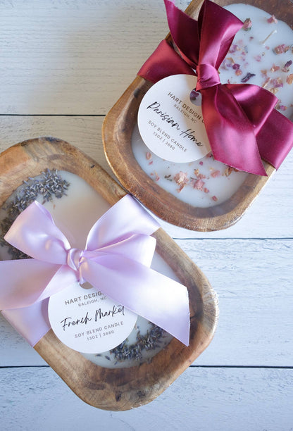Parisian Home | Parisian Home Collection **2024 BESTSELLER: 3 wick dough bowl