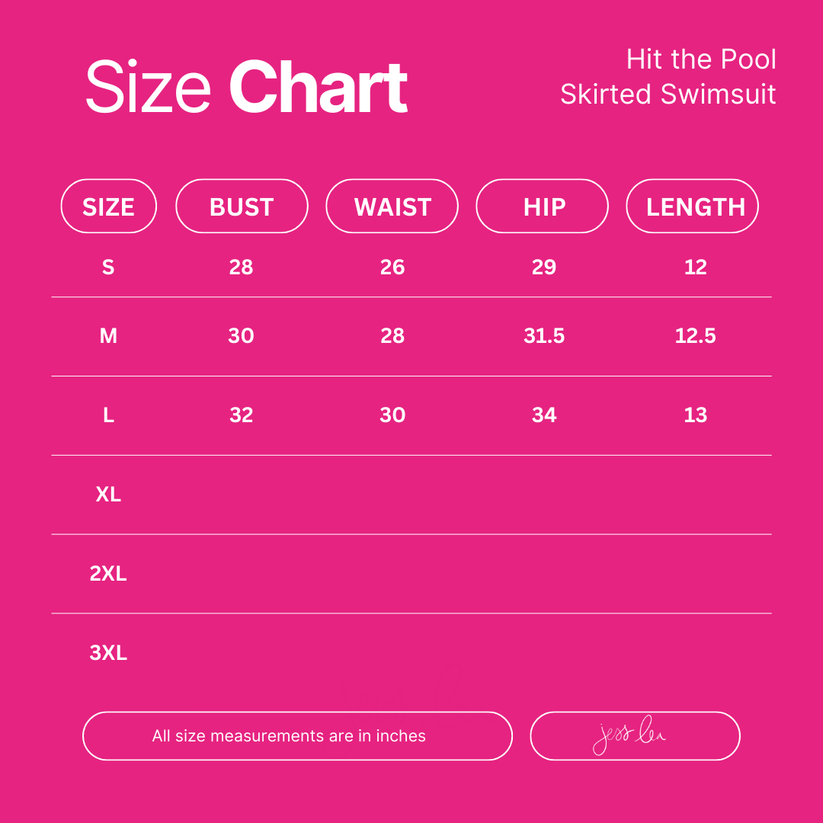 Hit The Pool Skirted Swimsuit- Black/White by Jess Lea