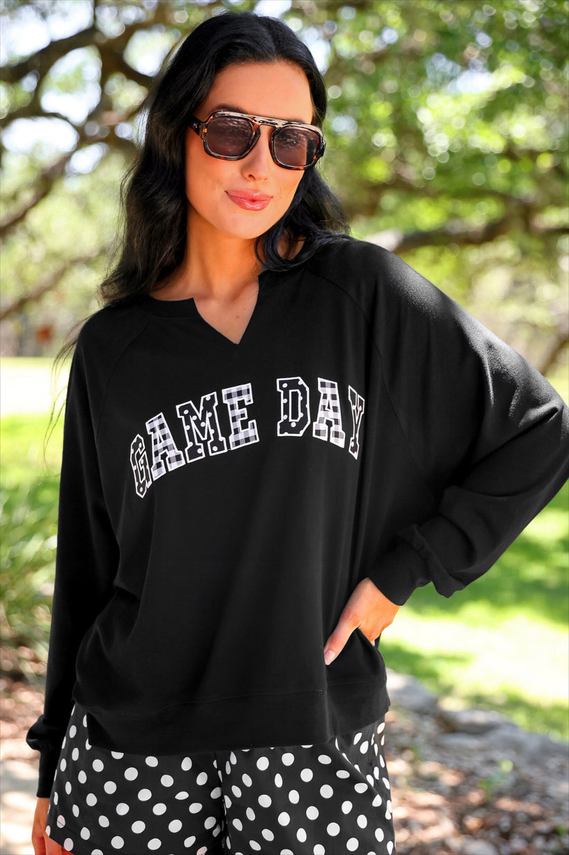 Game Day French Terry Pullover by Jess Lea PREORDER JULY