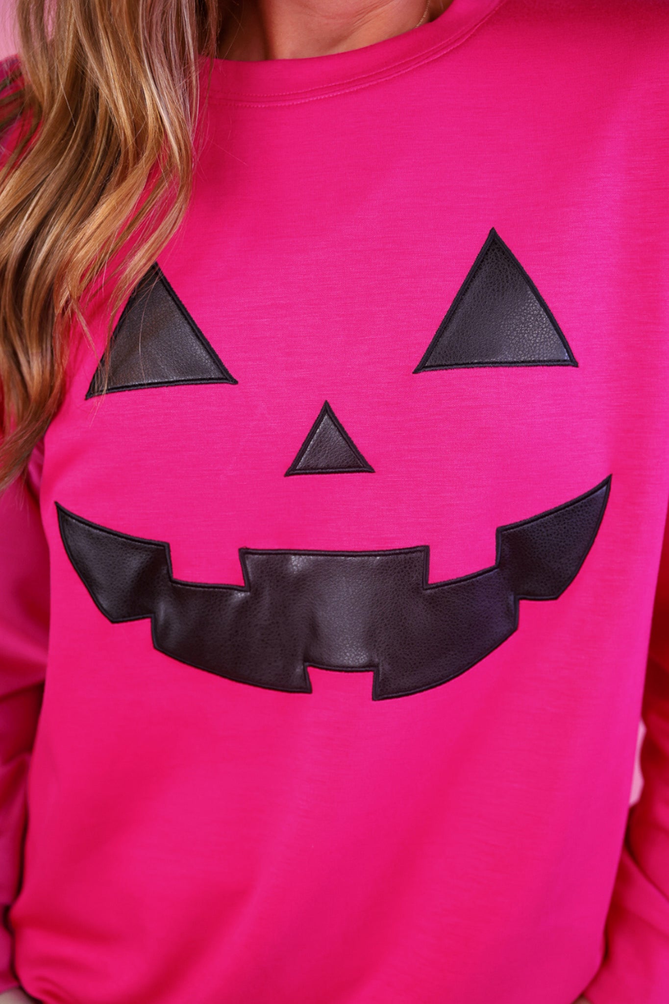 Jess Lea Pink Jack-o-lantern Top PRE-ORDER