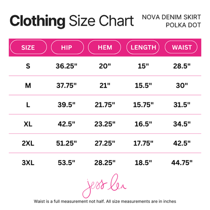 Jess Lea Nova Polka Dot Skirt