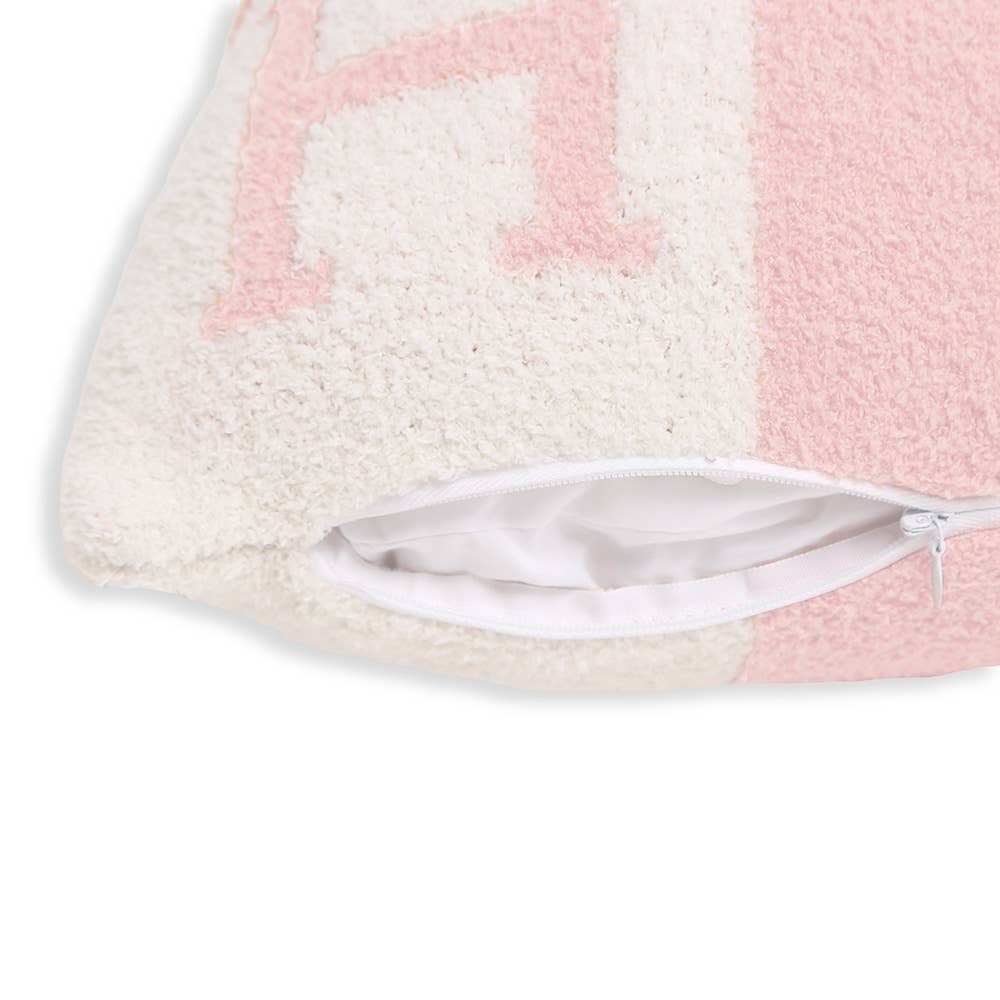 H Patterned Cushion Cover / Pillow Case
: Blue