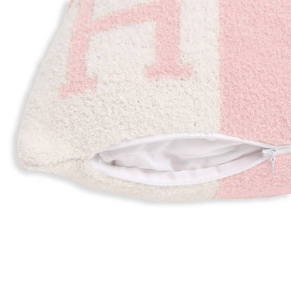 H Patterned Cushion Cover / Pillow Case
: Blue