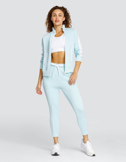 Spin-it POPPI ZIP FRONT JACKET - BLUE GLOW: Small