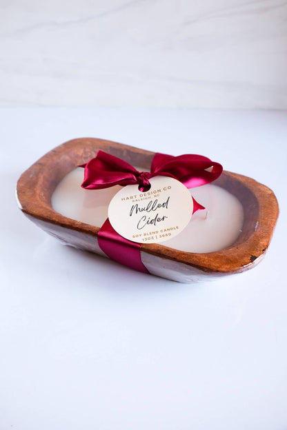 Mulled Cider | Holiday Favorites Collection: 3 wick dough bowl