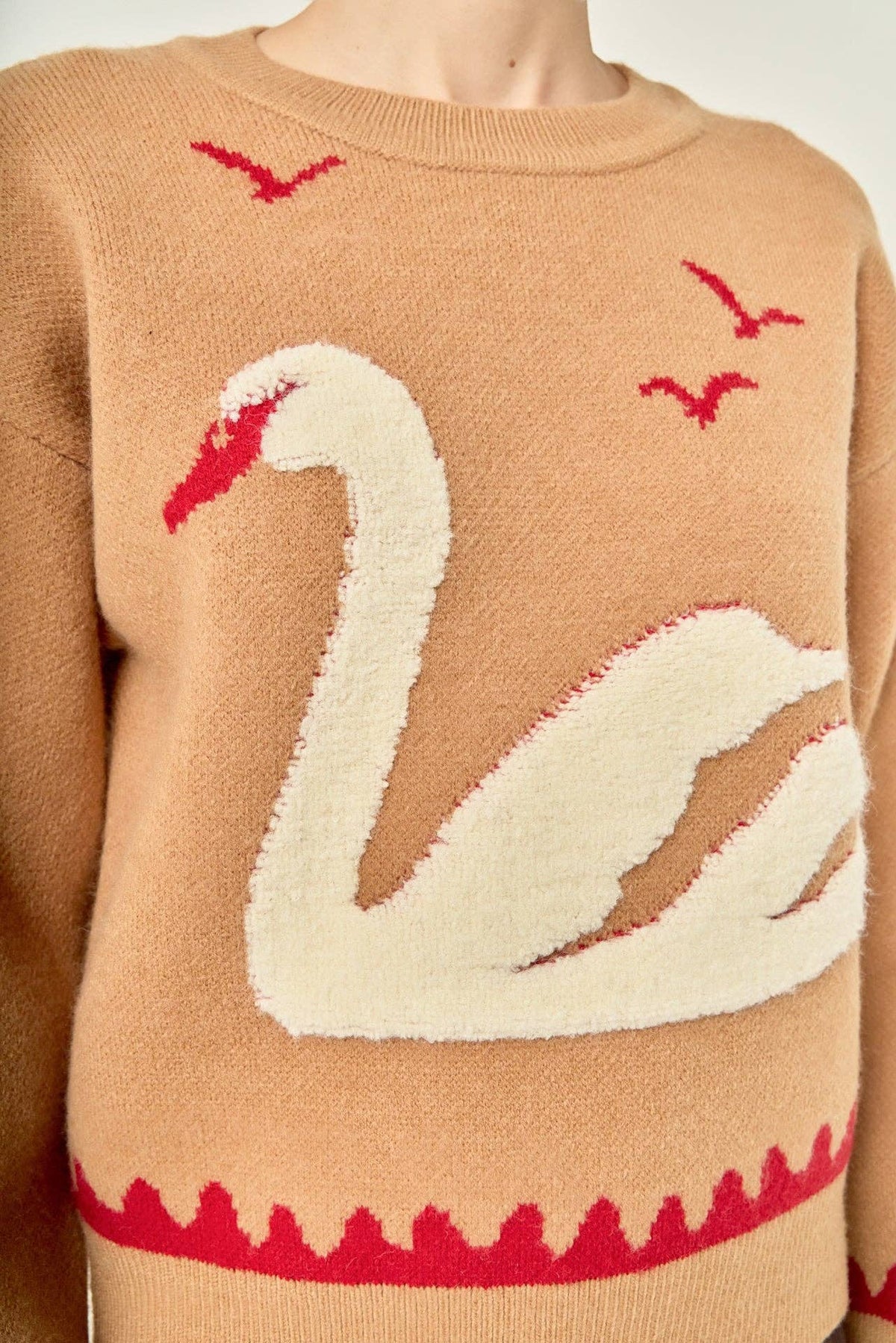 English Laundry Sweater: CAMEL