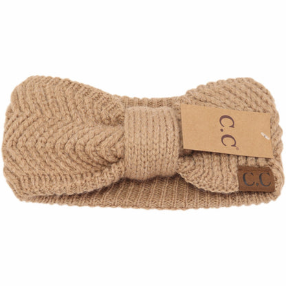 Chevron Knit Knot Women&