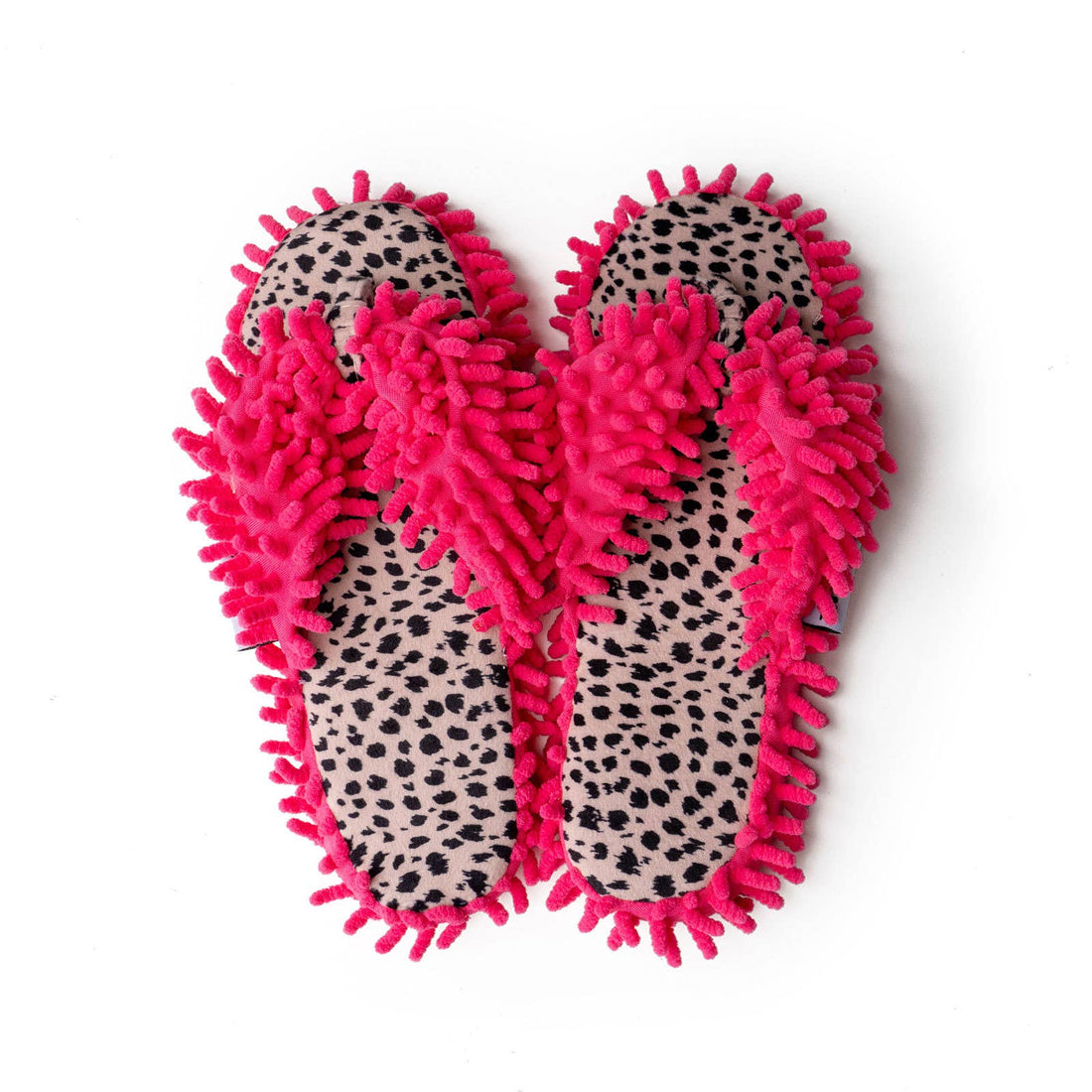 Two Left Feet Aunt Deloris House Slippers Open Stock: Frisky Feline / Big (7-9)